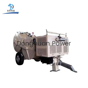 Power Construction Hydraulic Puller Tensioner For Four Bundled Conductor